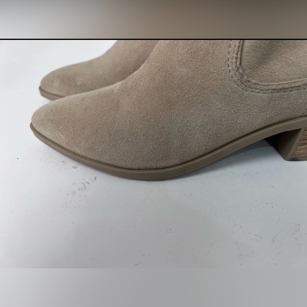 Dolce Vita Able Booties Dune Suede Sz 8.5 - Picture 7 of 13